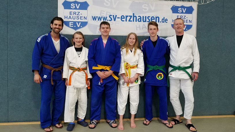 Judo-Gürtelprüfung beim SV Erzhausen