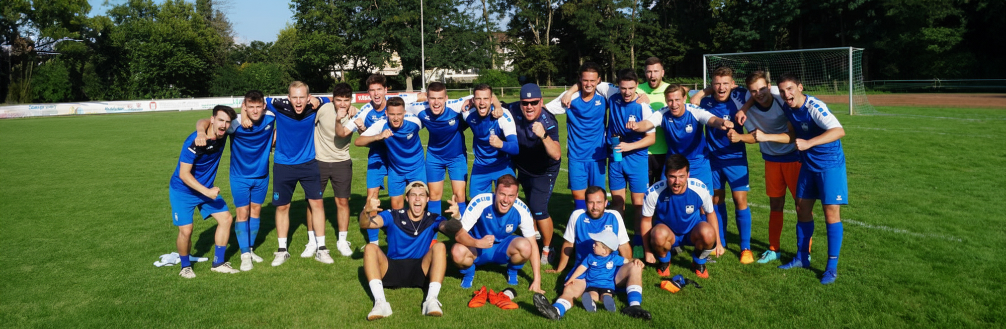 Manschaft der Abteilung Fußball der SV Erzhausen