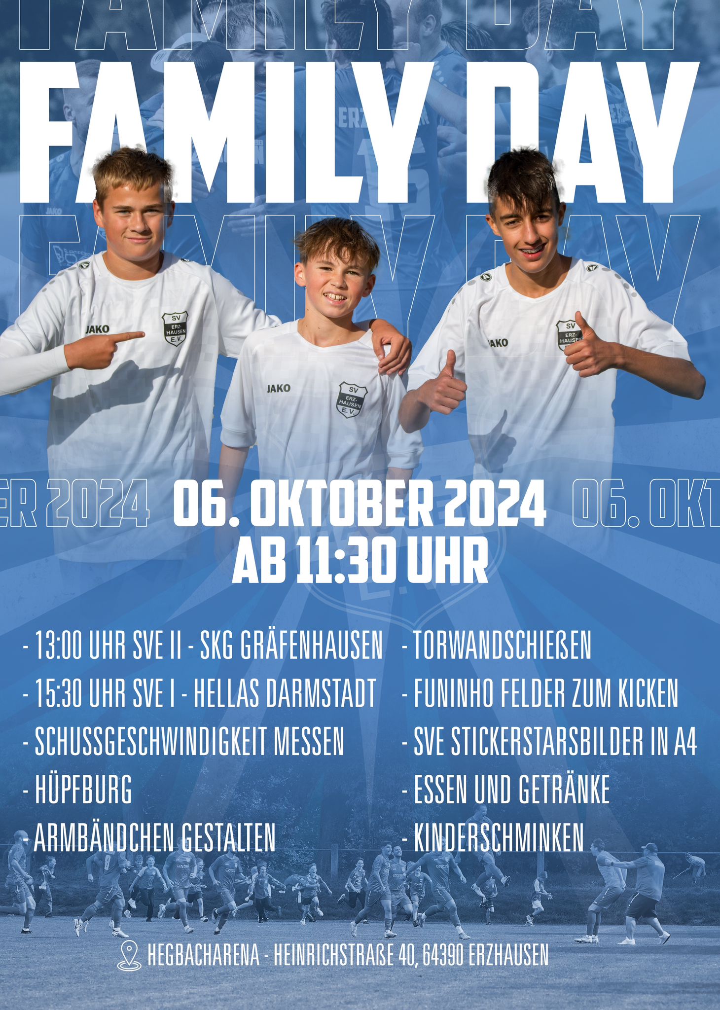 Family Day 2024 in Erzhausen: Spaß, Fußball & Aktionen für die ganze Familie